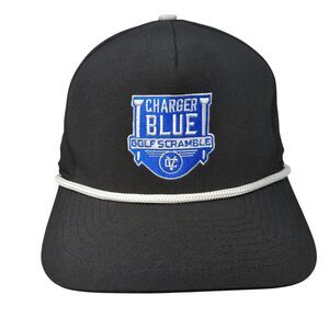 Charger Blue Golf Scramble Snapback Rope Hat Black OSFA Pins & Aces
